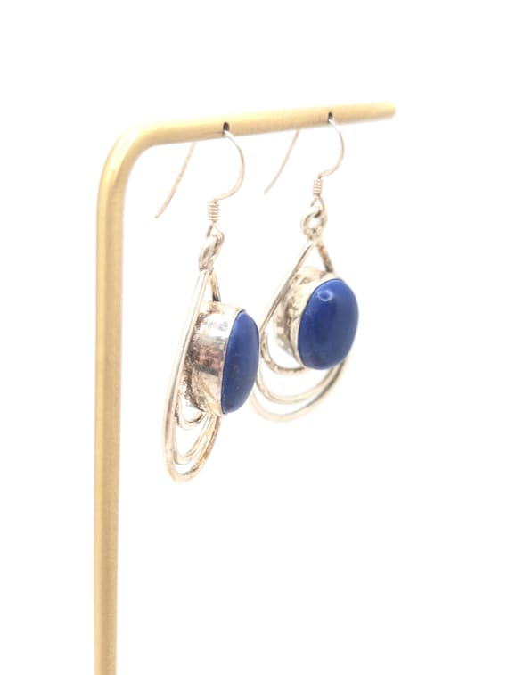 Orecchini In Argento Sterling Con Lapislazzuli Blu(598
