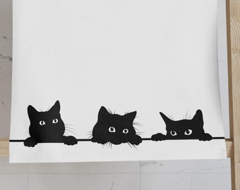 Silly Cats Hand Towel