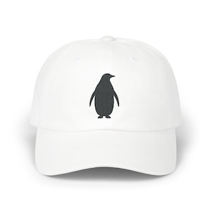 Embroidered Penguin Hat