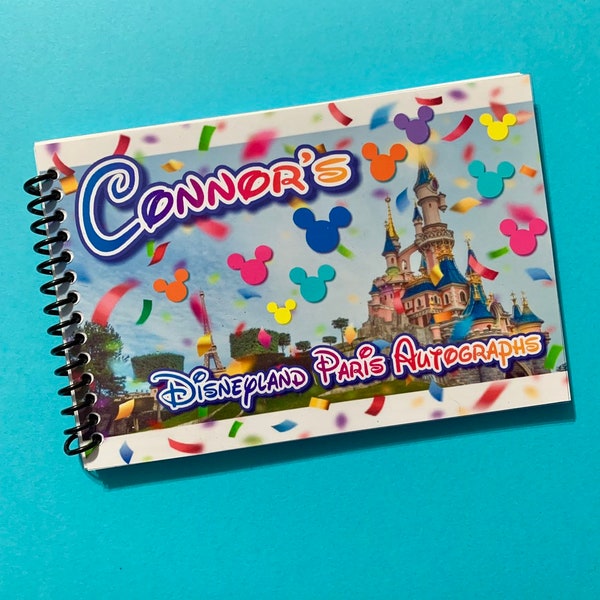 Disneyland Paris Autograph Book Etsy