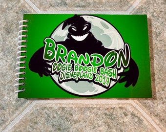 Disney Autograph Book HALLOWEEN - Great for Oogie Boogie Bash or Mickeys Not So Scary Halloween Party MNSSHP