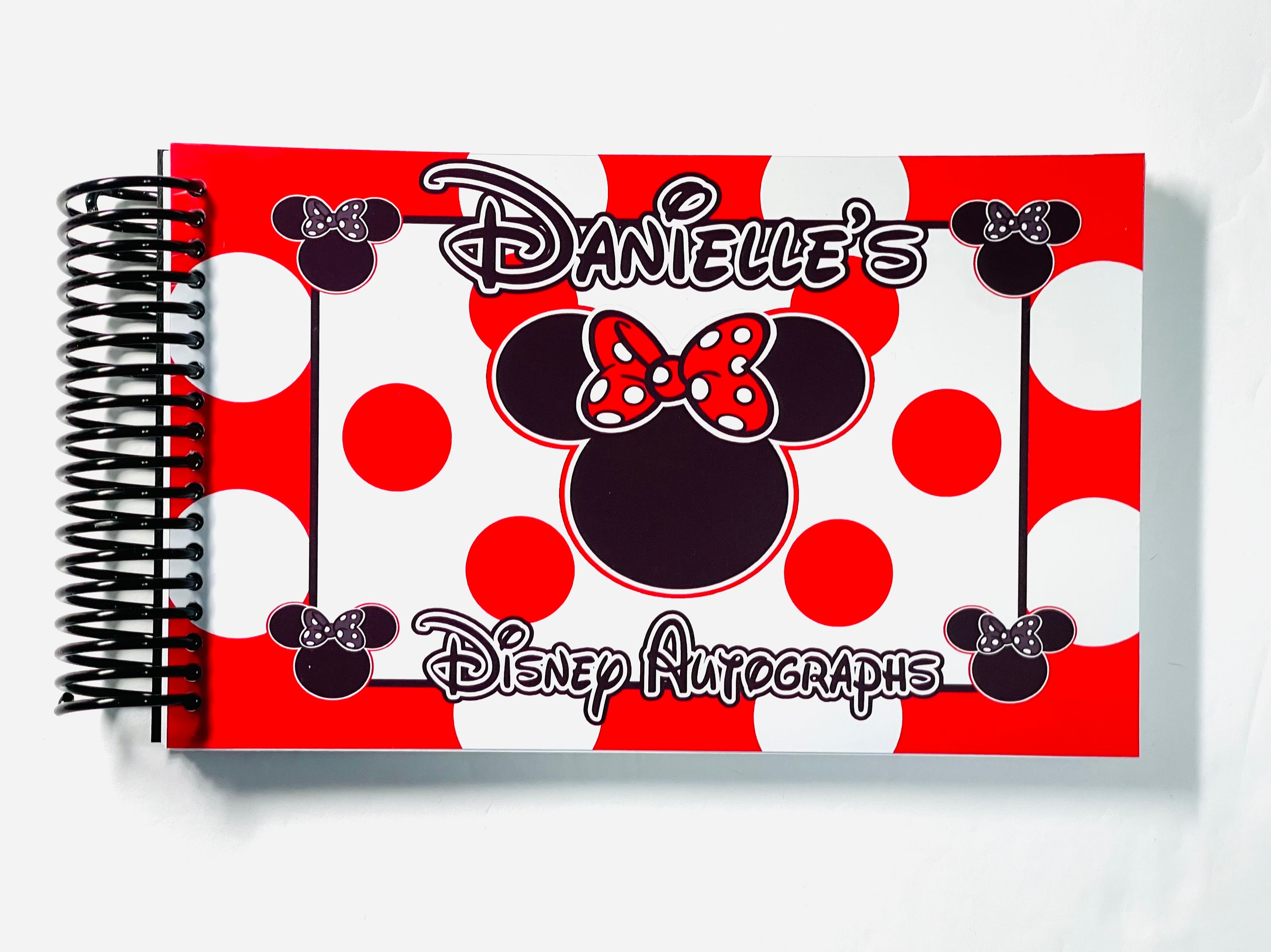 Disney Autograph Book Disney Photo Book Disney Photo Album Etsy Canada