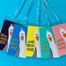 DISNEY Luggage Tags MINE Finding Nemo Luggage Tag  Laminated 10mil- Personalized for Free - Mine Mine Mine - Assorted Colors - 1 Seagull tag 