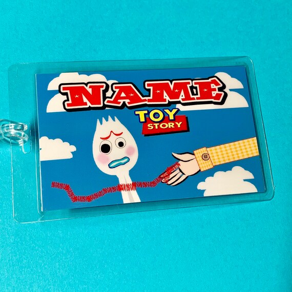 toy story luggage tag
