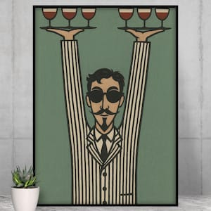 Jack Penny Unframed Poster - Premium Matte Print - Luxurious Art for Home Decor
