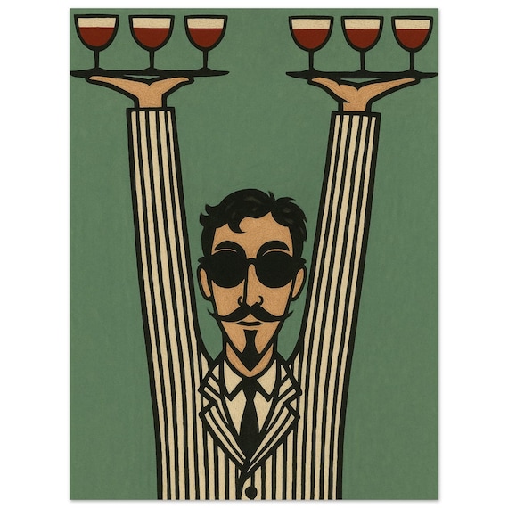 Jack Penny Unframed Poster - Premium Matte Print - Luxurious Art for Home Decor