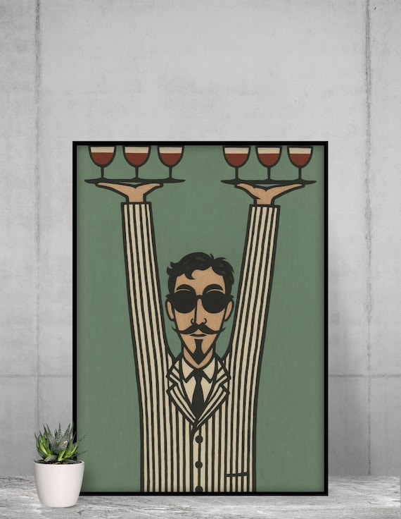 Jack Penny Unframed Poster - Premium Matte Print - Luxurious Art
