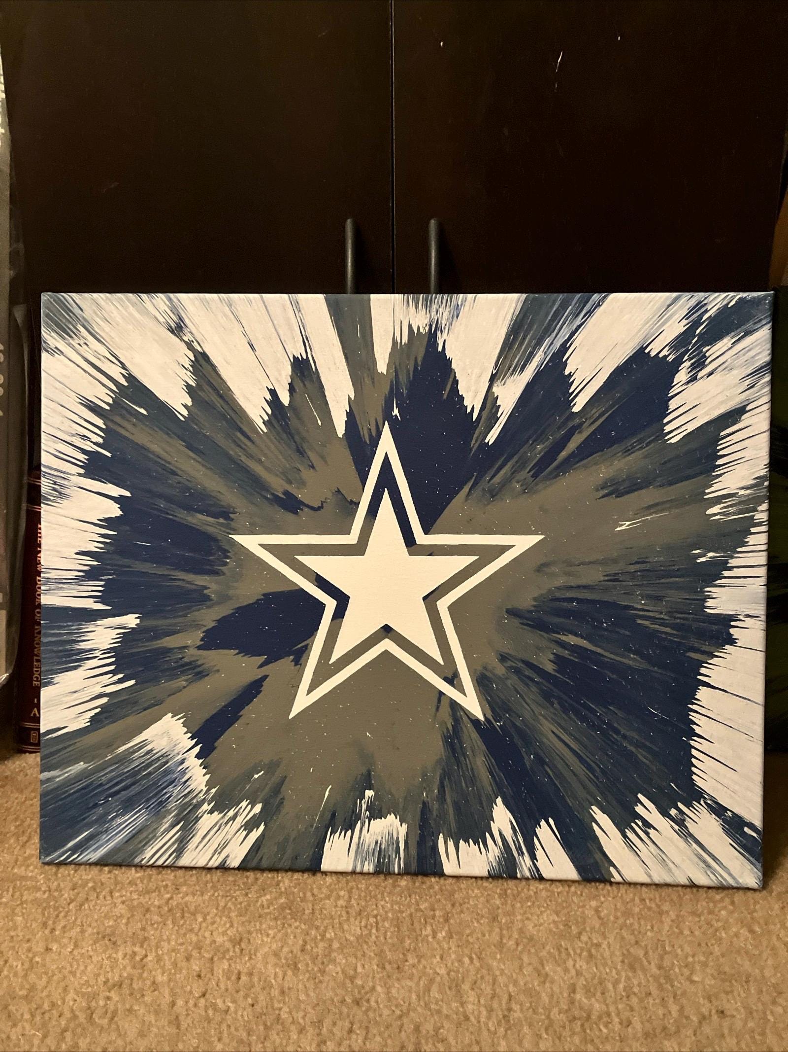 16x20 Dallas Cowboys Original Custom Painting Artwork - Etsy