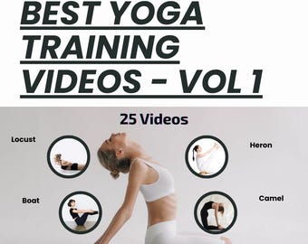 I migliori video di formazione yoga - Vol. 1 - 25 video