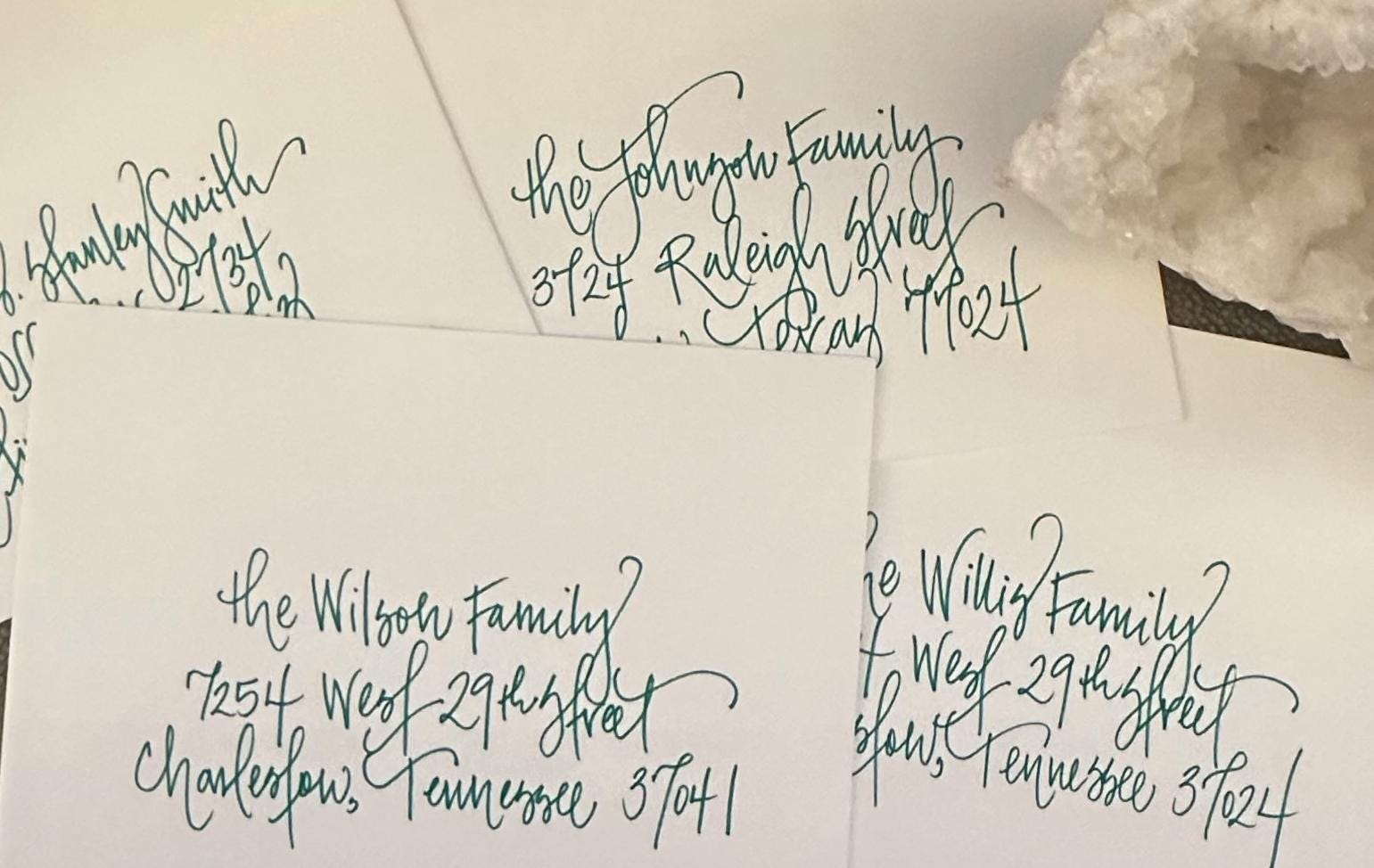 Hand Addressing Hand Addressing | Modern Calligraphy Addressing | Addressing by Hand ...