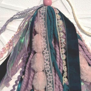 Pink, Purple, Teal, Gorgeous Bible Tassel  | Christian Gift for Women | Faith-Inspired Bible Accessory | Bible Bookmark | Confirmation Gift