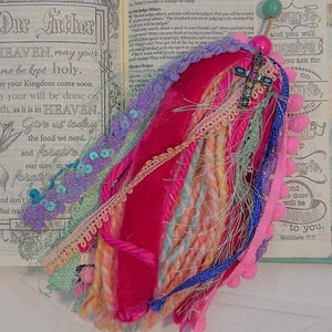 Vibrant Girly Bible Tassel | Christian Gift Girls | Faith-Inspired Accessory | Bible Bookmark | Confirmation | Pink Purple Blue Orange Green