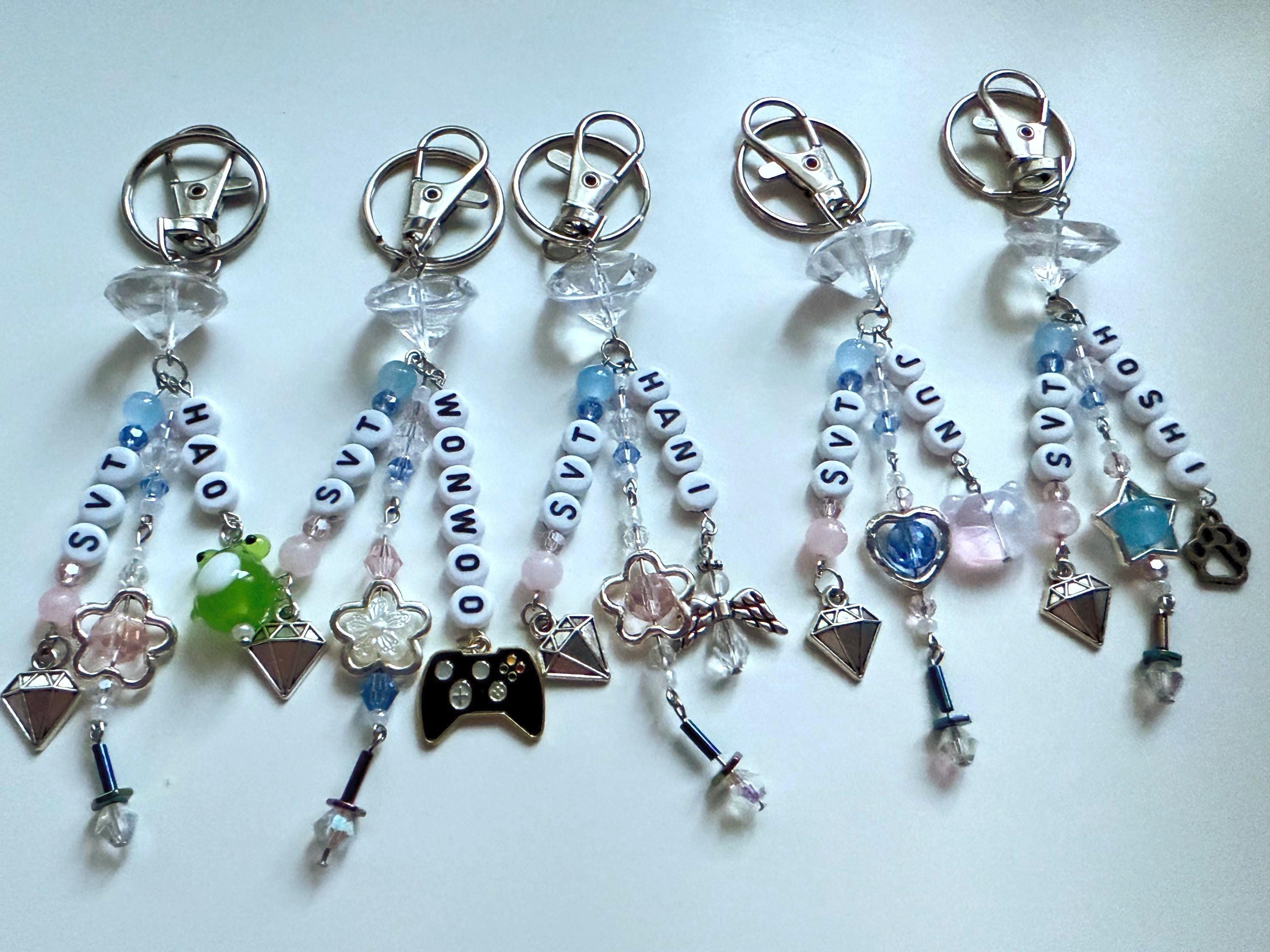 SEVENTEEN  デコキーリング、デコパーツ Seventeen Keychain - Etsy