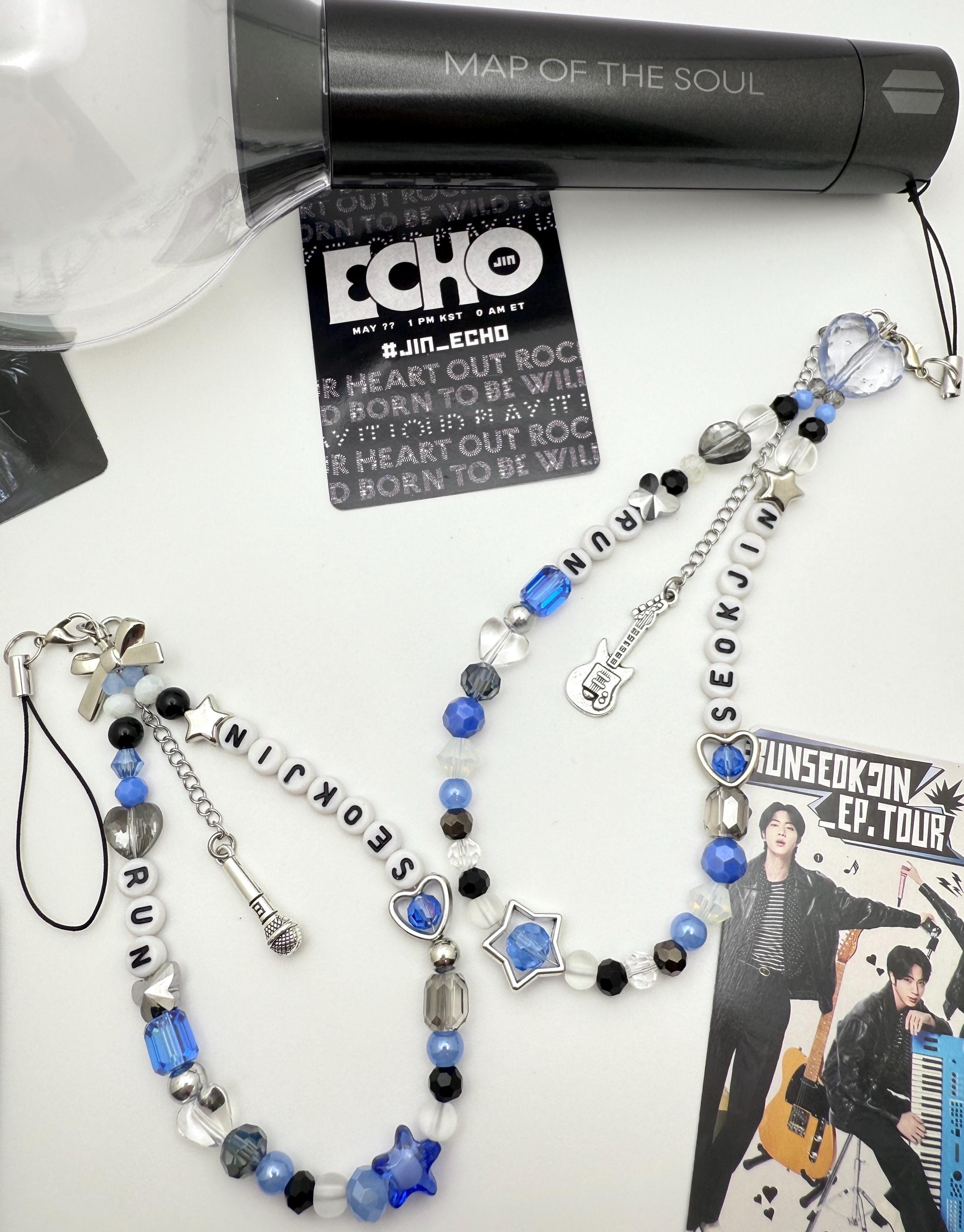 BTS Jin Run Seokjin EP World Tour Inspired Wristlet Phone