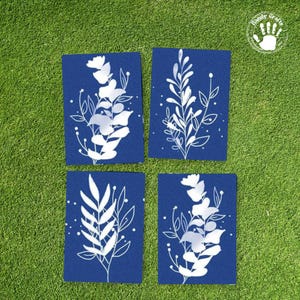 30 DIY Cyanotype Print Kit, Sun Printing Kit, Cyanotype Art, Solar Printing, DIY Solar Print