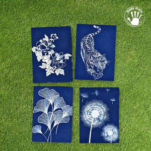 48 DIY Cyanotype Print Kit, Sun Printing Kit, Cyanotype Art, Solar Printing, DIY Solar Print