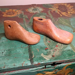 Antique Wooden Shoe Forms