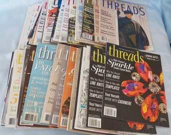 Vintage & Newer Threads Magazine 1996-2023 CHOICE