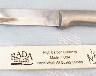 Vintage Rada Cutlery 6.75” Utility Knife NEW! Free Ship!