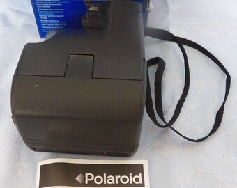 Vintage Polaroid 600 One Step Camera Original Box + Instructions