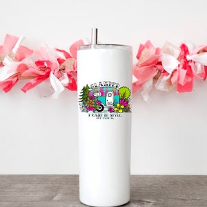 Glamper skinny tumbler for Camping Glamping