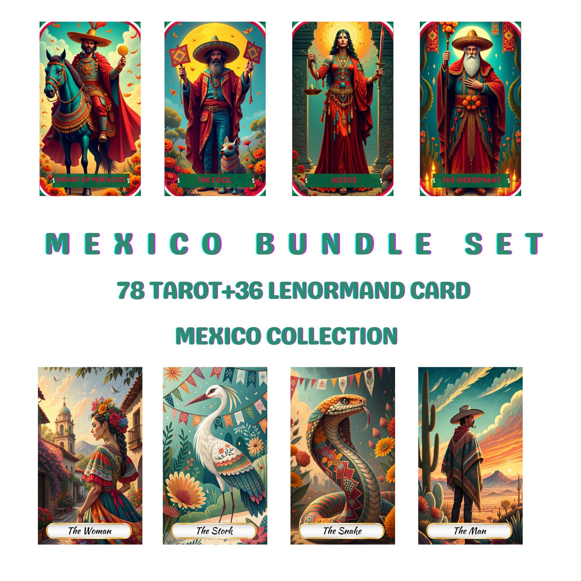 Aztec Tarot Mexico - Etsy