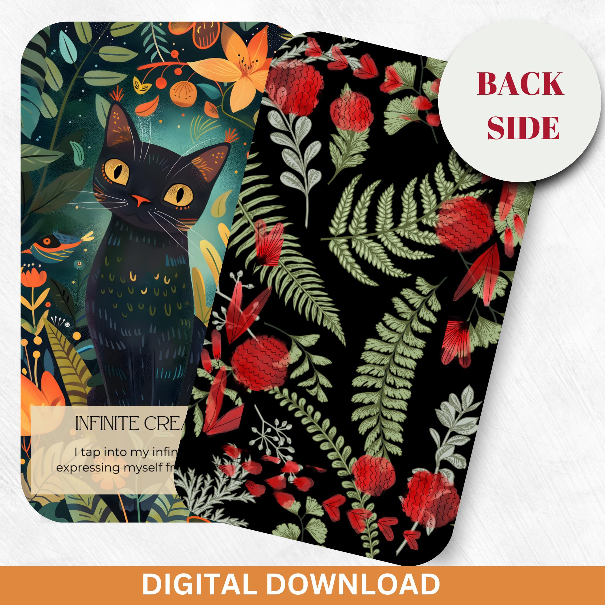 Fairy Oracletarot Cards Deck Mystic Tarot Prints Digital Tarot Deck ...