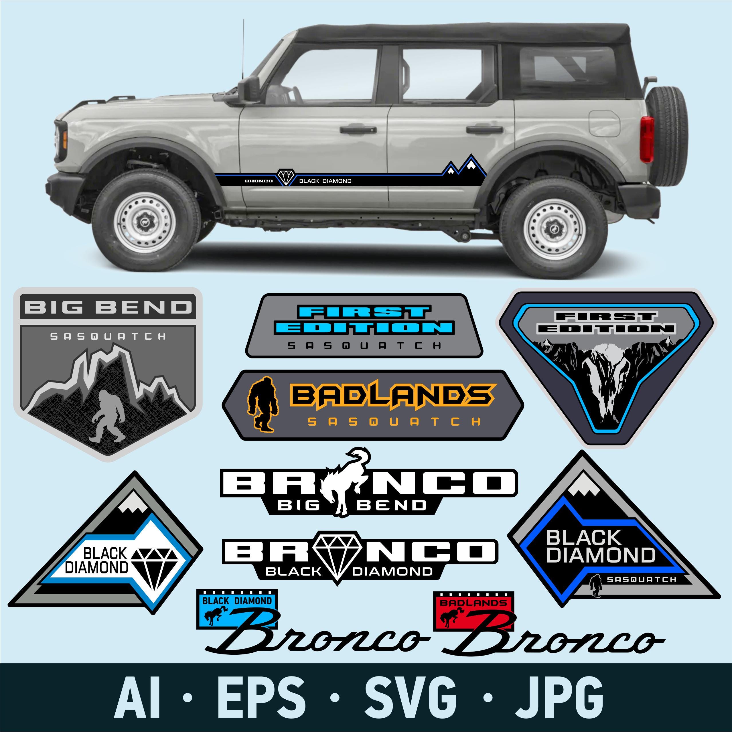 thumbnail image 2 of Add-A-Saquatch Emblem Compatible With Your Bronco Gun,3D Left 2 of 9