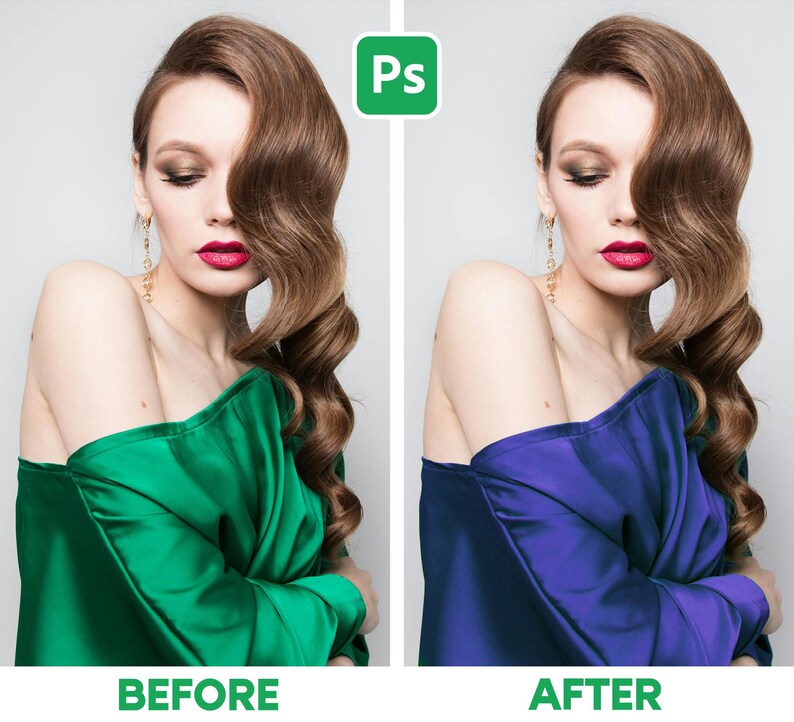 Colorize Item Photoshop Color Change Service | Change Product, Clothing, Hair or ...
