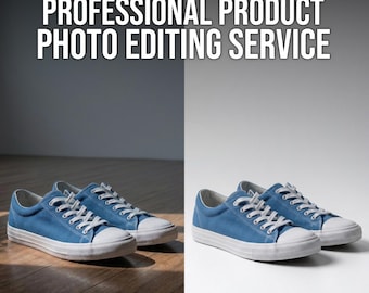 Product Photo Editing Service | Background Removal, Retouching (Digital Delivery)