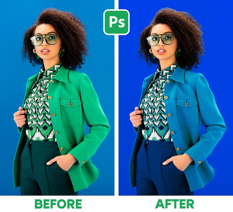 Colorize Item Photoshop Color Change Service | Change Product, Clothing, Hair or ...