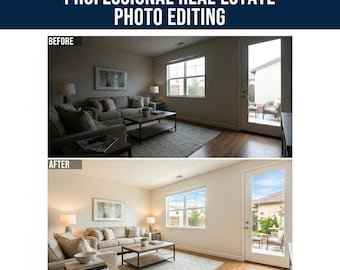 Real Estate Photo Editing | Light & Airy HDR Retouching Service