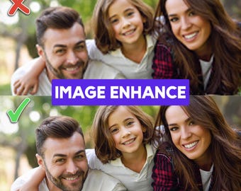 Professional Photo Enhancement & Restoration: High-Resolution Upscaling