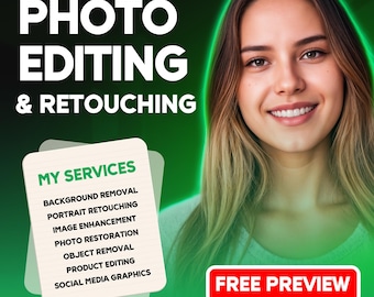 Professional Photo Retouching: Custom Photoshop Editing & Restoration