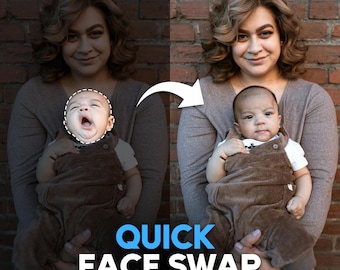 Realistic Face Swap Photo Editing Service | Custom Photoshop Edit