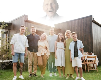 Memorial Photo Edit – Add Deceased Loved One to Sky or Clouds | Angel & Heavenly Portrait
