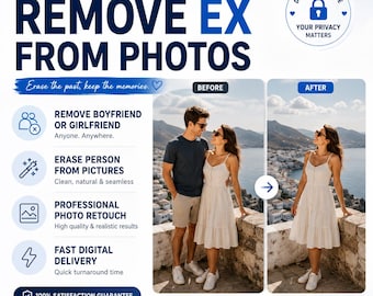 Remove Ex From Photos | Erase Person, Boyfriend, Girlfriend | Professional Editing Service