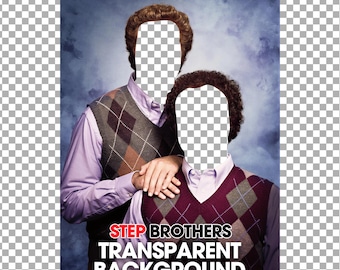 Step Brothers Movie Poster PNG | Add Your Face Parody (Digital Download)