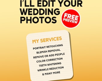 Wedding Photoshop Service – Professional Wedding Photo Retouch & Editing