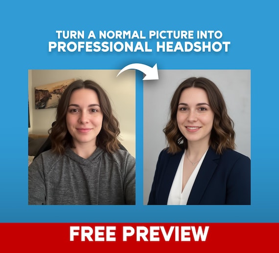 Professional Headshot Photo Editing: LinkedIn Profile Enhancement