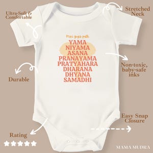 Mini Yogi Baby Bodysuit, Meditation Baby Shirt, Yoga Baby Gift, Mindful Toddler Clothes, Yogi Mom Baby Shower, Mom Yoga Onesie®