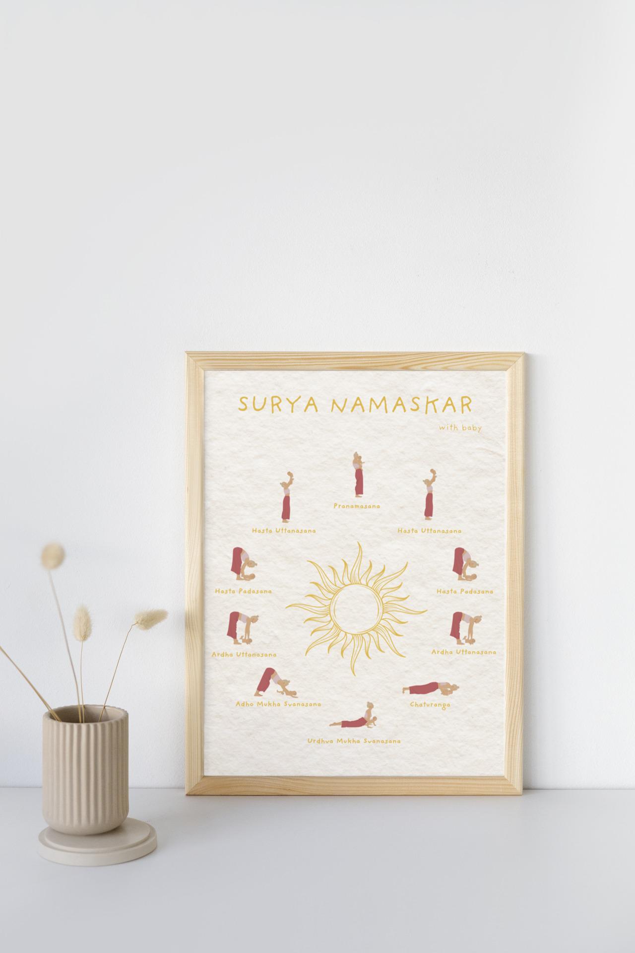 Little Yogi - Surya Namaskar Yoga Set (For Boys)