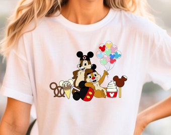 Disney Adventure Tee,Chip N Dale Tee,Disney Chip And Dale T-Shirt,Camping Shirt, Chip and Dale Tee, Double Trouble Sweatshirt,Youth,Toddler