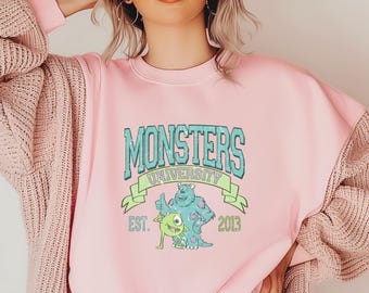 Retro Disney Monsters Tshirt,Disney Trip Shirt  T-Shirt,Monsters Inc Family,Funny vintage Shirt,sweatshirt, tanktop,baby clothes-more colors
