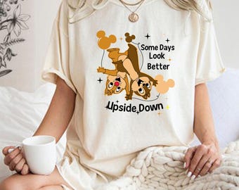 Chip and Dale Shirt, Disney Matching Shirt, Squirrel Shirt, Some days look better, Disneyland Family Matching Shirts
