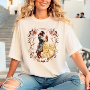 Retro Beauty And The Beast Shirt, Disney Beauty and the beast, Vintage Disney Princess Shirt, Princess Belle T-shirt, sweatshirt, tanktop