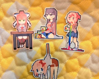 ドキドキ文芸部+ - さよりプラス（両面）3.5インチアクリルチャーム