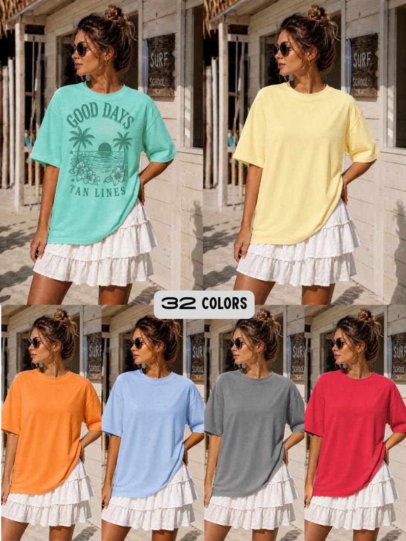 1000 + Comfort Colors 1717 Mockup Bundle, Realistic Lifestyle T-Shirt Mockups (PNG) image 10