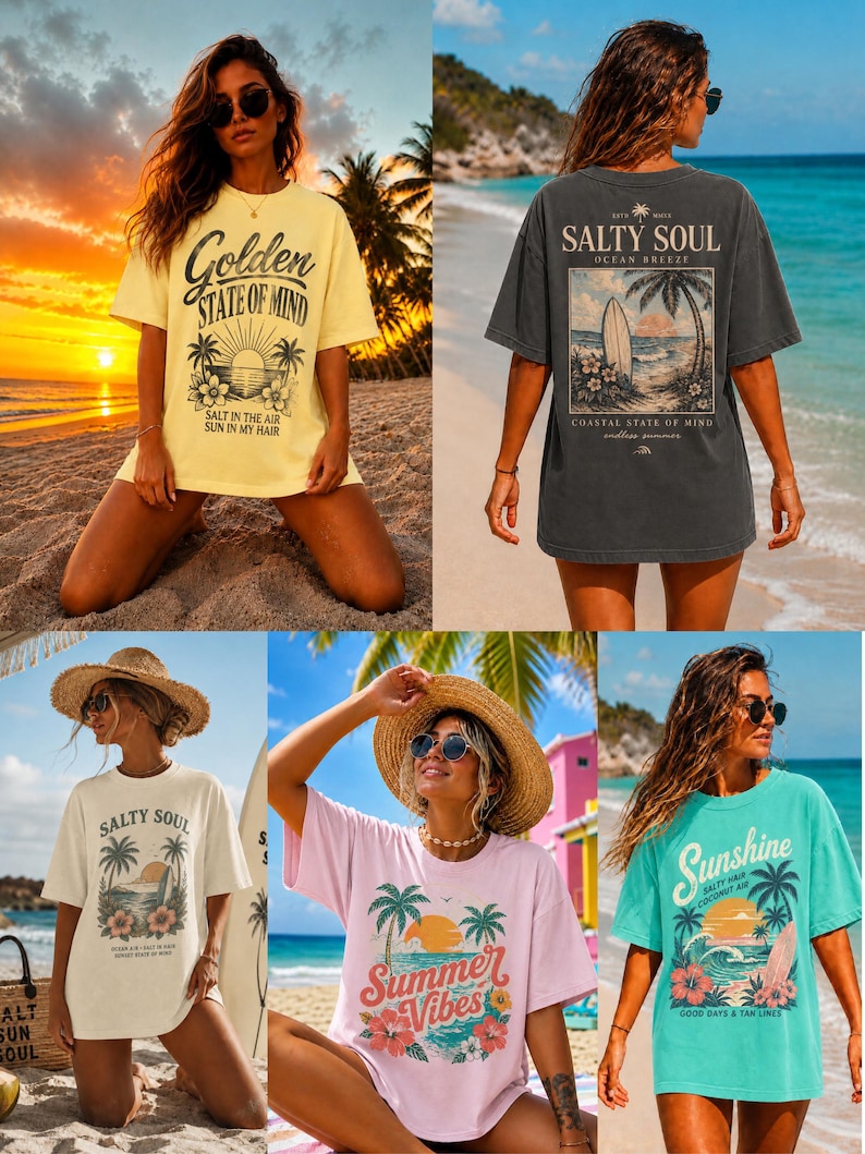 1000 + Comfort Colors 1717 Mockup Bundle, Realistic Lifestyle T-Shirt Mockups (PNG) image 20