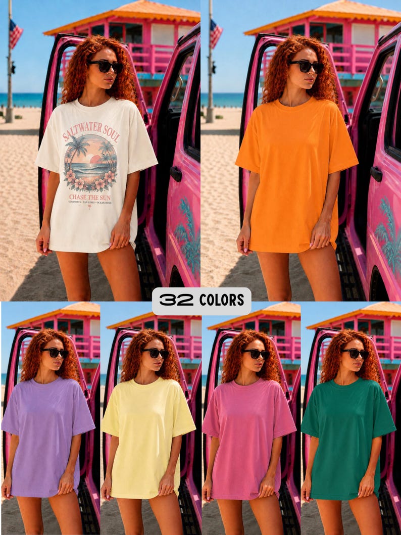 1000 + Comfort Colors 1717 Mockup Bundle, Realistic Lifestyle T-Shirt Mockups (PNG) image 19